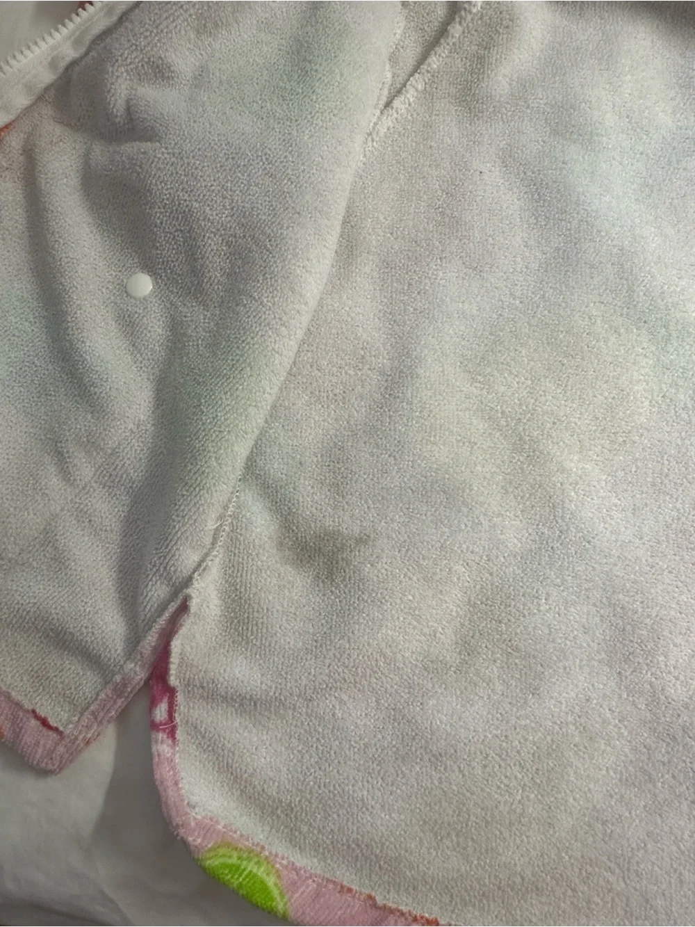 Tommy Bahama Pink Hooded Fruit-Print Kids Bath Robe